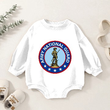Discover Army National Guard Baby Romper Sweatshirts