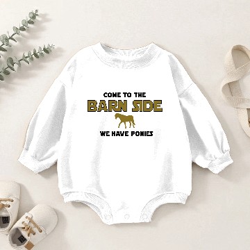 Discover Pony Baby Romper Sweatshirts