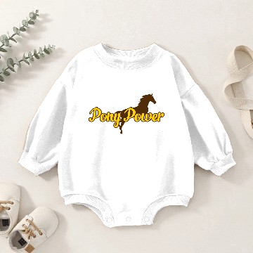Discover Pony Baby Romper Sweatshirts