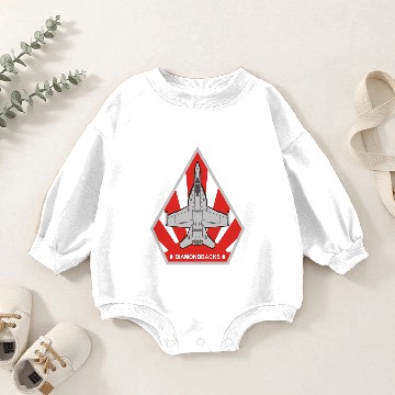 Discover F/A-18 VFA-102 Diamondbacks Baby Romper Sweatshirts