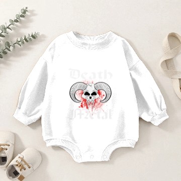 Discover Death Metal Baby Romper Sweatshirts