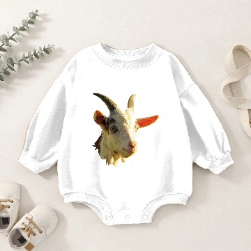 Discover Goat Farm animal Baby Romper Sweatshirts