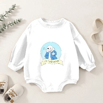 Discover Undertale Sans I m Dead Inside Baby Romper Sweatshirts