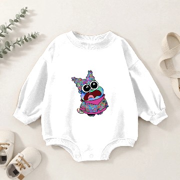 Discover Trippy Chowder No Rainbow Baby Romper Sweatshirts