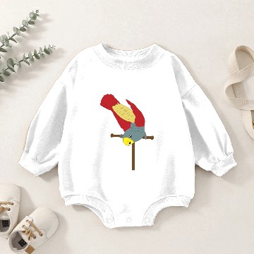 Discover Parrot Baby Romper Sweatshirts