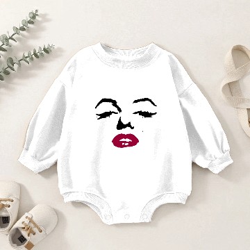 Discover Marilyn Monroe Graphic Baby Romper Sweatshirts