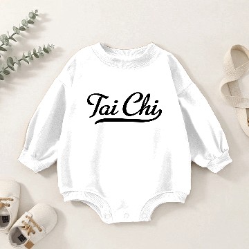 Discover Tai Chi Baby Romper Sweatshirts