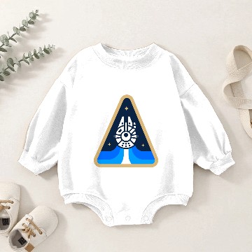 Discover Millennium Falcon Baby Romper Sweatshirts