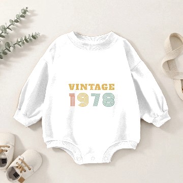 Discover 40th Birthday Gift Vintage 1978 Year Baby Romper Sweatshirts