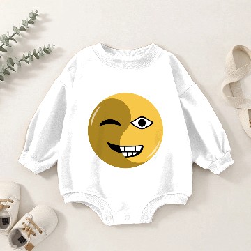 Discover Two Face Baby Romper Sweatshirts