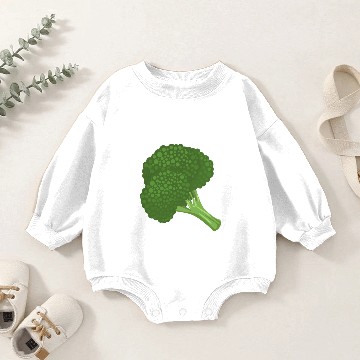 Discover food broccoli Baby Romper Sweatshirts