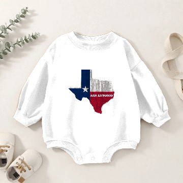 Discover TEXAS INDEPENDENCE DAY 1836 SAN ANTONIO TX Baby Romper Sweatshirts