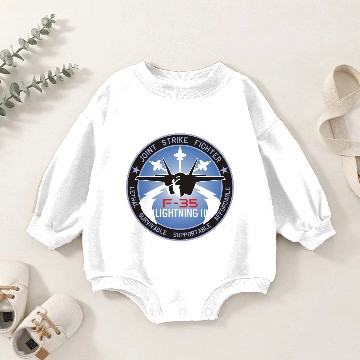 Discover F-35 Lightning II Baby Romper Sweatshirts