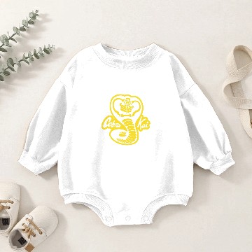 Discover Cobra Kai Classic Yellow Baby Romper Sweatshirts