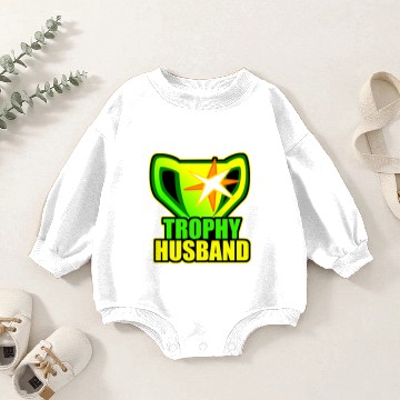 Discover Trophy husband Baby Romper Sweatshirts