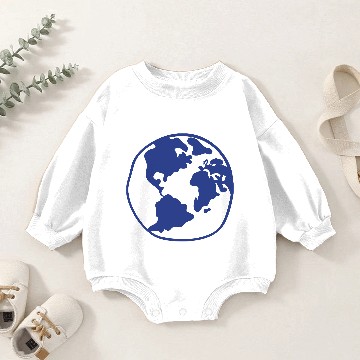 Discover Planet Earth Baby Romper Sweatshirts
