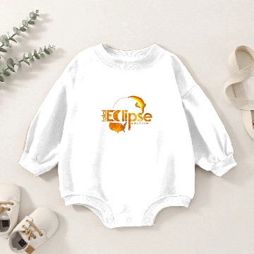 Discover Total Solar Eclipse Summer August 21st 2017 Baby Romper Sweatshirts