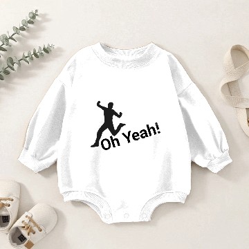 Discover Oh Yeah! Baby Romper Sweatshirts