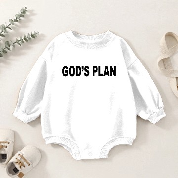 Discover Gods Plan Baby Romper Sweatshirts