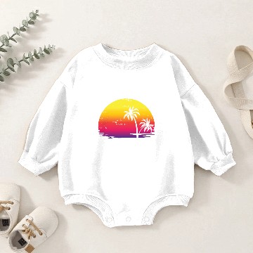 Discover Summer Vacation Mississippi Baby Romper Sweatshirts