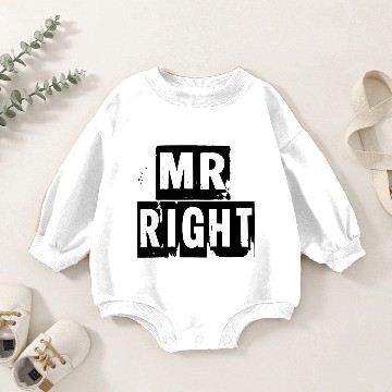 Discover mr right Baby Romper Sweatshirts