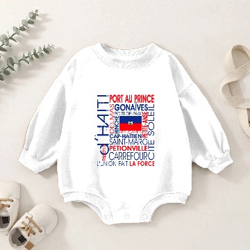 Discover OC Haiti Baby Romper Sweatshirts