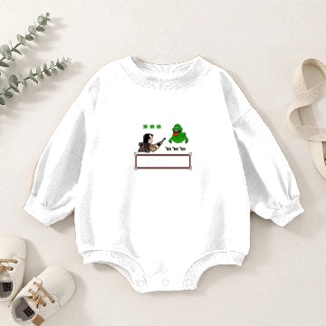 Discover A Wild Slimer Appeared Baby Romper Sweatshirts