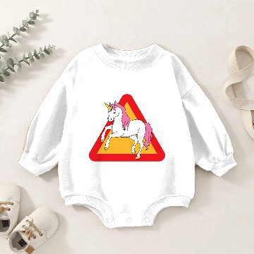 Discover Unicorn Baby Romper Sweatshirts