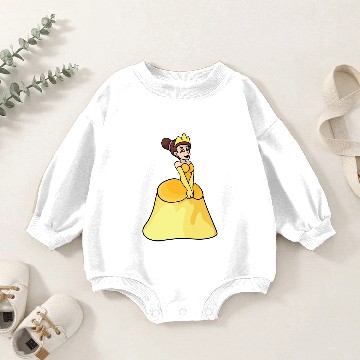 Discover Princess Fairy Tail Baby Romper Sweatshirts
