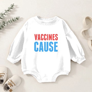 Discover Vaccines Cause Adults Baby Romper Sweatshirts