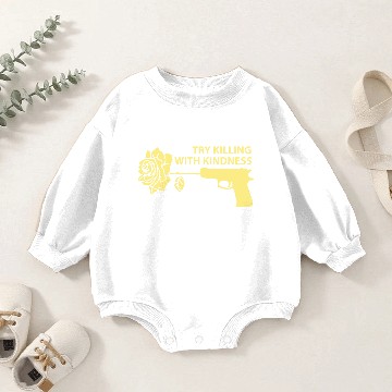 Discover Killing with Kindness Baby Romper Sweatshirts