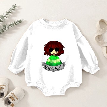 Discover chara undertale erase Baby Romper Sweatshirts