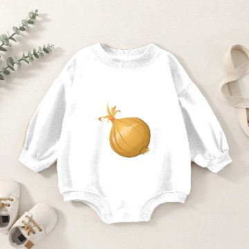 Discover Big Onion Baby Romper Sweatshirts