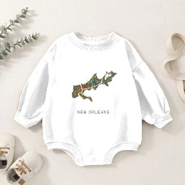 Discover new orleans Baby Romper Sweatshirts