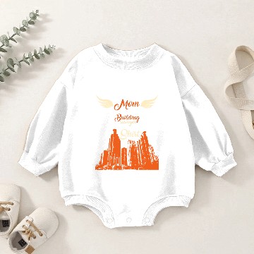 Discover I'm A Proud Building Surveyor Baby Romper Sweatshirts