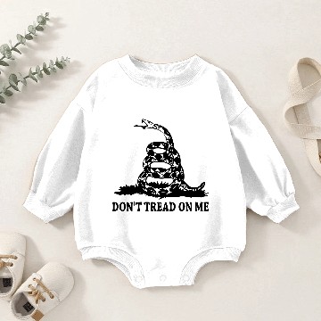 Discover Dont tread on me Baby Romper Sweatshirts