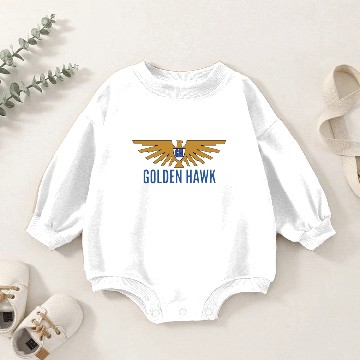Discover Golden Hawk Baby Romper Sweatshirts