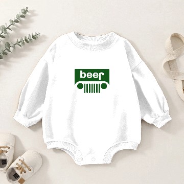 Discover Beer Jeep Parody Funny Baby Romper Sweatshirts