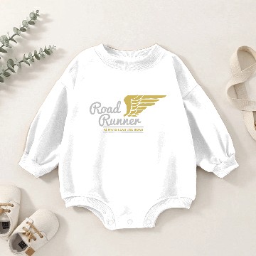 Discover road runner vintage Baby Romper Sweatshirts