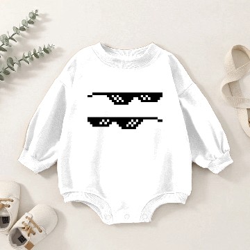 Discover deal with it glasses thug life sunglasses Baby Romper Sweatshirts