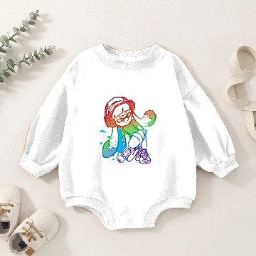 Discover Splatoon girl Baby Romper Sweatshirts