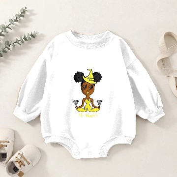 Discover African American Air Witch Baby Romper Sweatshirts