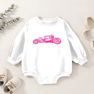 Discover Hot Rod 06 Baby Romper Sweatshirts
