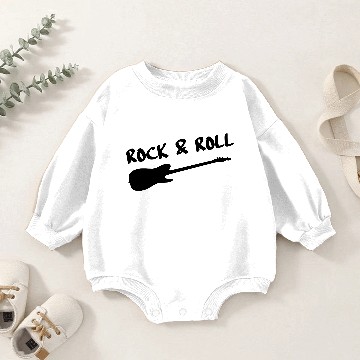 Discover rock and roll 1 Baby Romper Sweatshirts