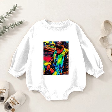 Discover Hit-Man Slade,art #2 Baby Romper Sweatshirts