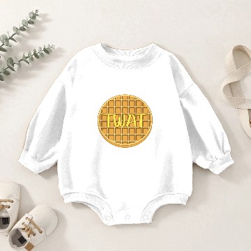 Discover Funny Twat Waffle Baby Romper Sweatshirts