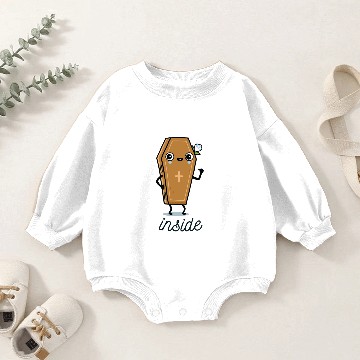 Discover Dead inside funny Baby Romper Sweatshirts