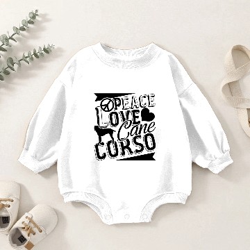 Discover Cane Corso Baby Romper Sweatshirts