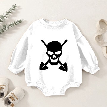 Discover Grave digger Baby Romper Sweatshirts