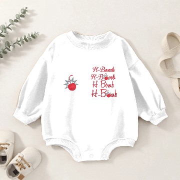 Discover cherry bomb Baby Romper Sweatshirts